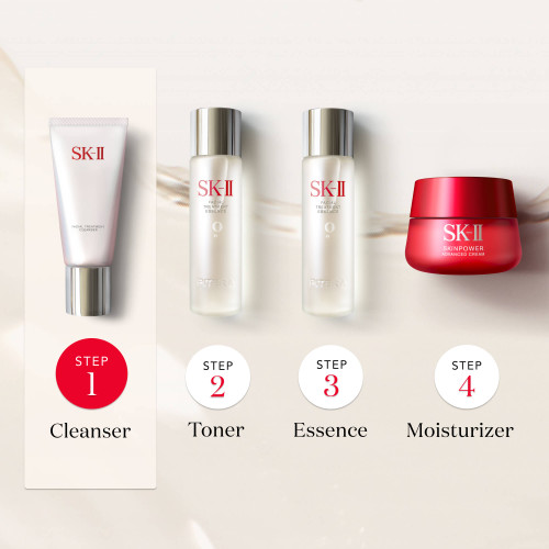 SK-II Facial Treatment Cleanser: face wash foam for clean, silky soft skin. Contains PITERA™ and White Willow Extract slider5