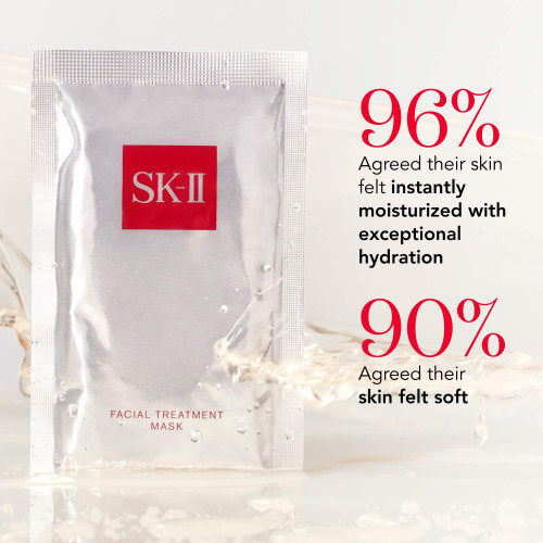 SK-II Facial Treatment Mask: Skin care sheet serum mask for dullness, dryness, and uneven skin tone slider2