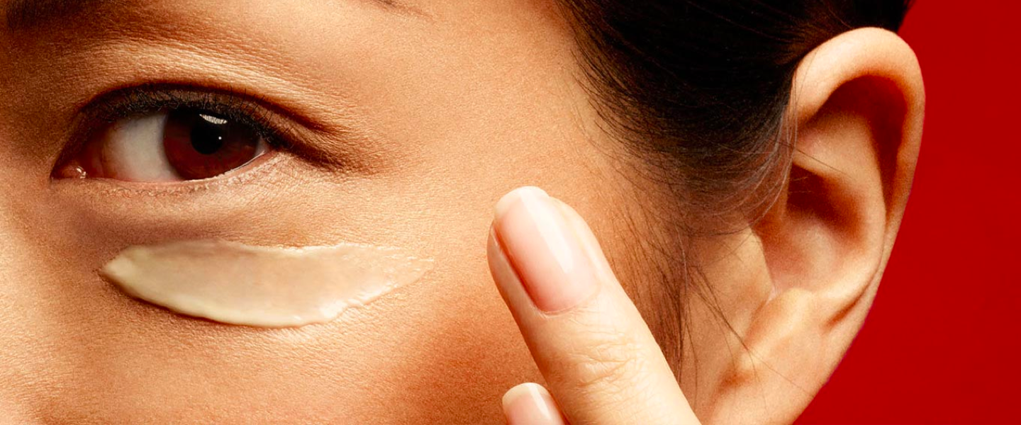 applying anti aging SKINPOWER Eye Cream can make your eyes look bigger